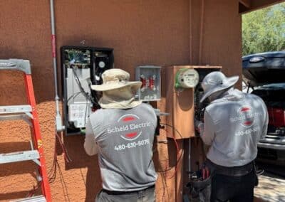 Solar Panel Job Install Queen Creek Junction Box