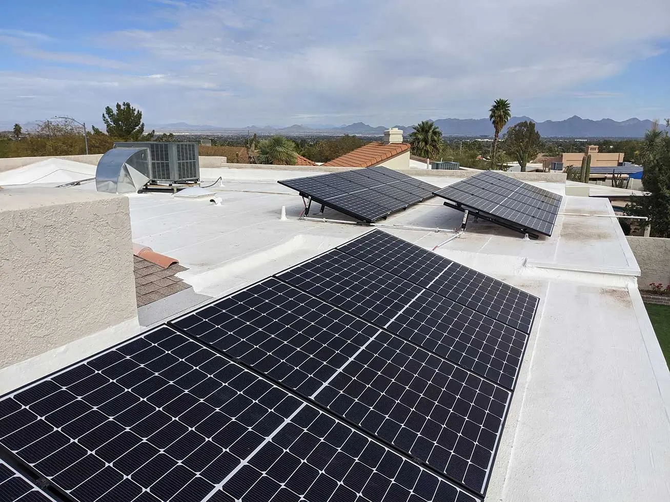 Solar Panels On Arizona Roof