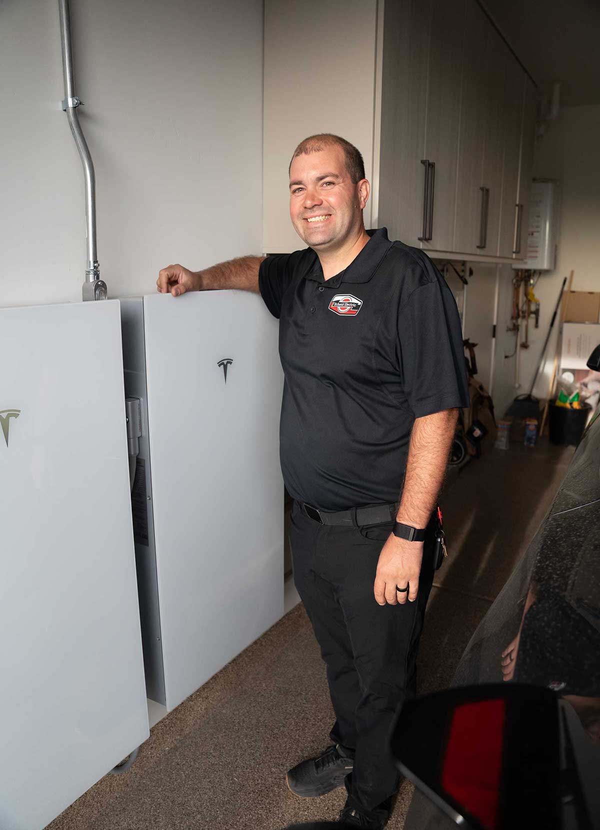 Scheid Electric Collin At Tesla Wall Energy Storage